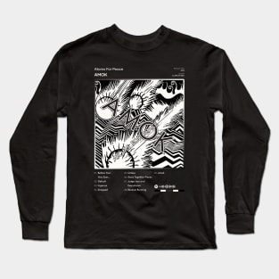 Atoms For Peace - AMOK Tracklist Album Long Sleeve T-Shirt